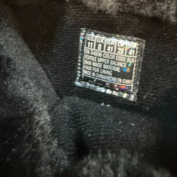 Women's Skechers Fleece Lined Boots Size 11 Black - Picture 6 of 6